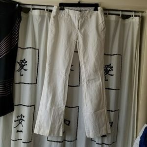 GAP Hip slung fit linen pants size 2